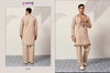 V Neck Viraasat by Shubhvastra Viscose Silk Mens Kurta With Bottom Bulk Orders In India